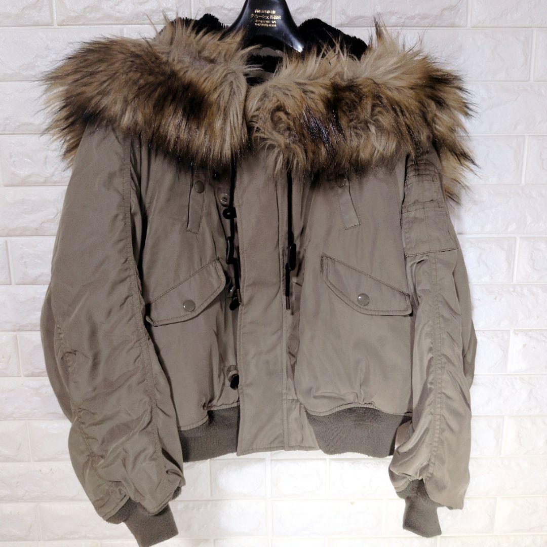 【人気モデル‼️】マウジー MOUSSY N-2B ミリタリージャケット カーキ