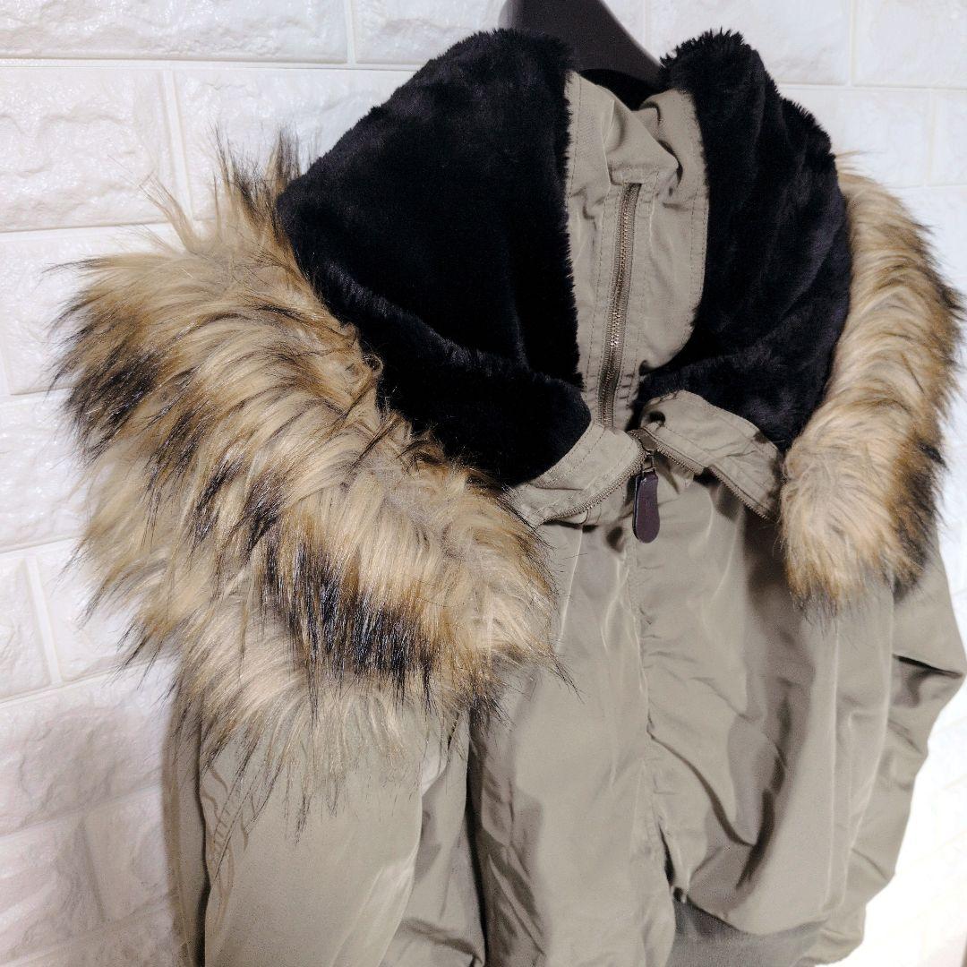 【人気モデル‼️】マウジー MOUSSY N-2B ミリタリージャケット カーキ