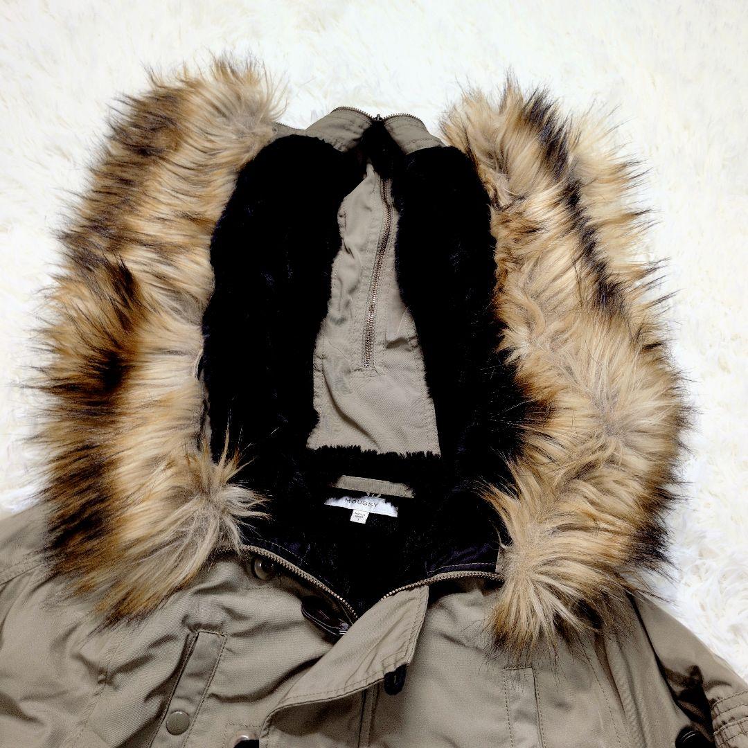 【人気モデル‼️】マウジー MOUSSY N-2B ミリタリージャケット カーキ