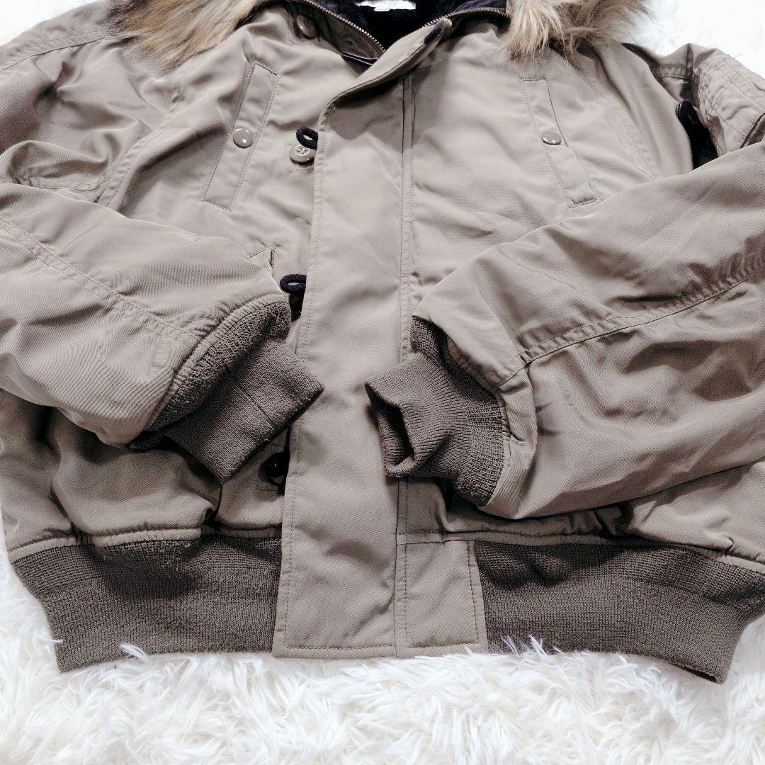 【人気モデル‼️】マウジー MOUSSY N-2B ミリタリージャケット カーキ