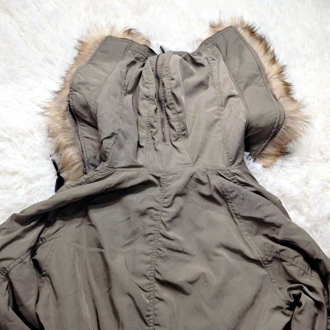 【人気モデル‼️】マウジー MOUSSY N-2B ミリタリージャケット カーキ