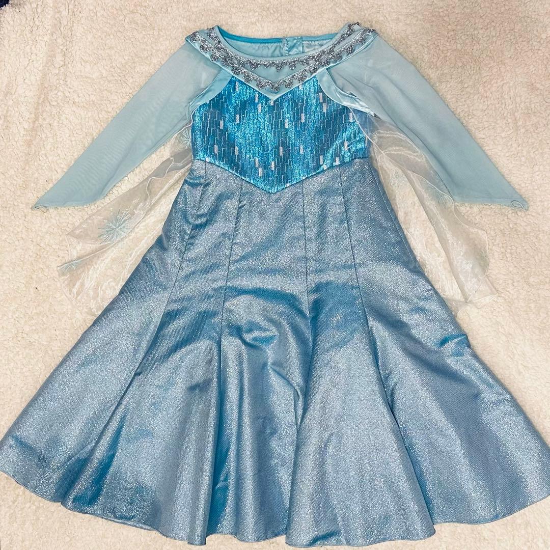 【美品】ビビディバビディブティック　エルサ ドレス 110