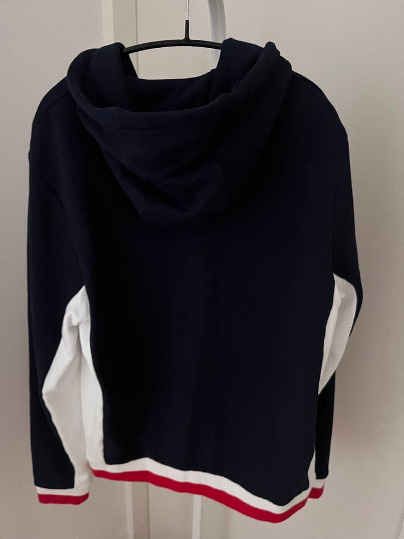 【未使用タグ付き】ラコステ　LACOSTEフード付きジャケット ネイビー