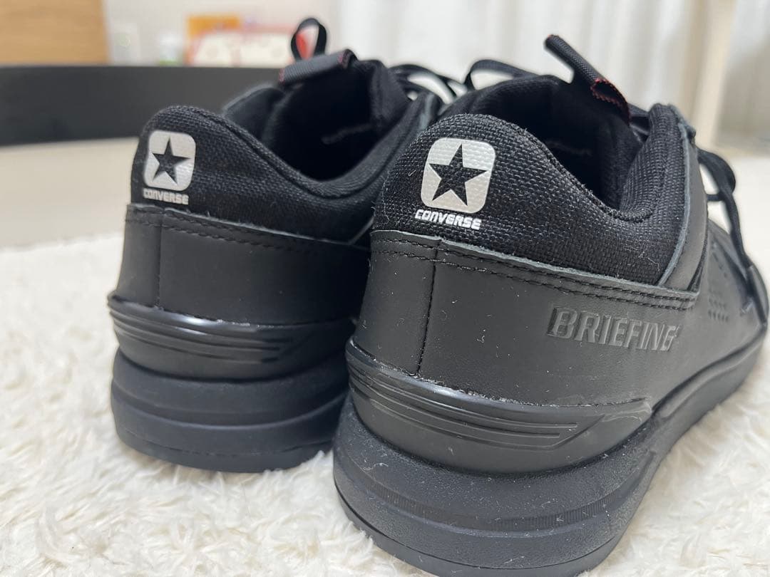 CONVERSE×BRIEFING ゴルフシューズ　25.5cm ブラック