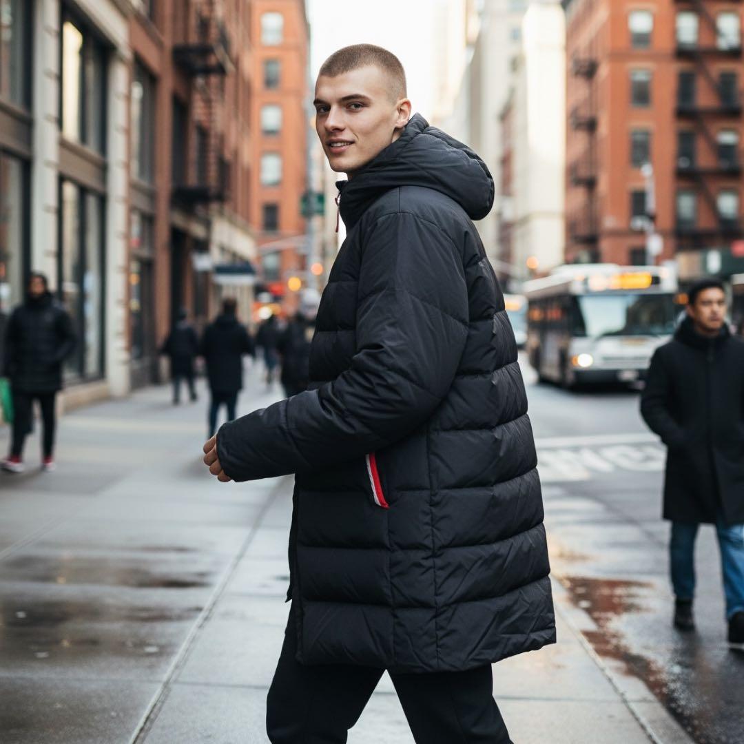 未使用級✨ ミズノ モレリア ダウン ハーフコート サッカー 駅伝 陸上