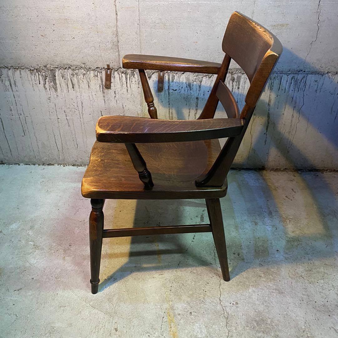 【美品】柏木工 ダイニング アーム　チェア WILDERNESS ウィルダネス③