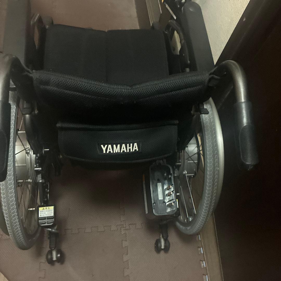YAMAHA 電動車椅子 黒色 2個バッテリー付き