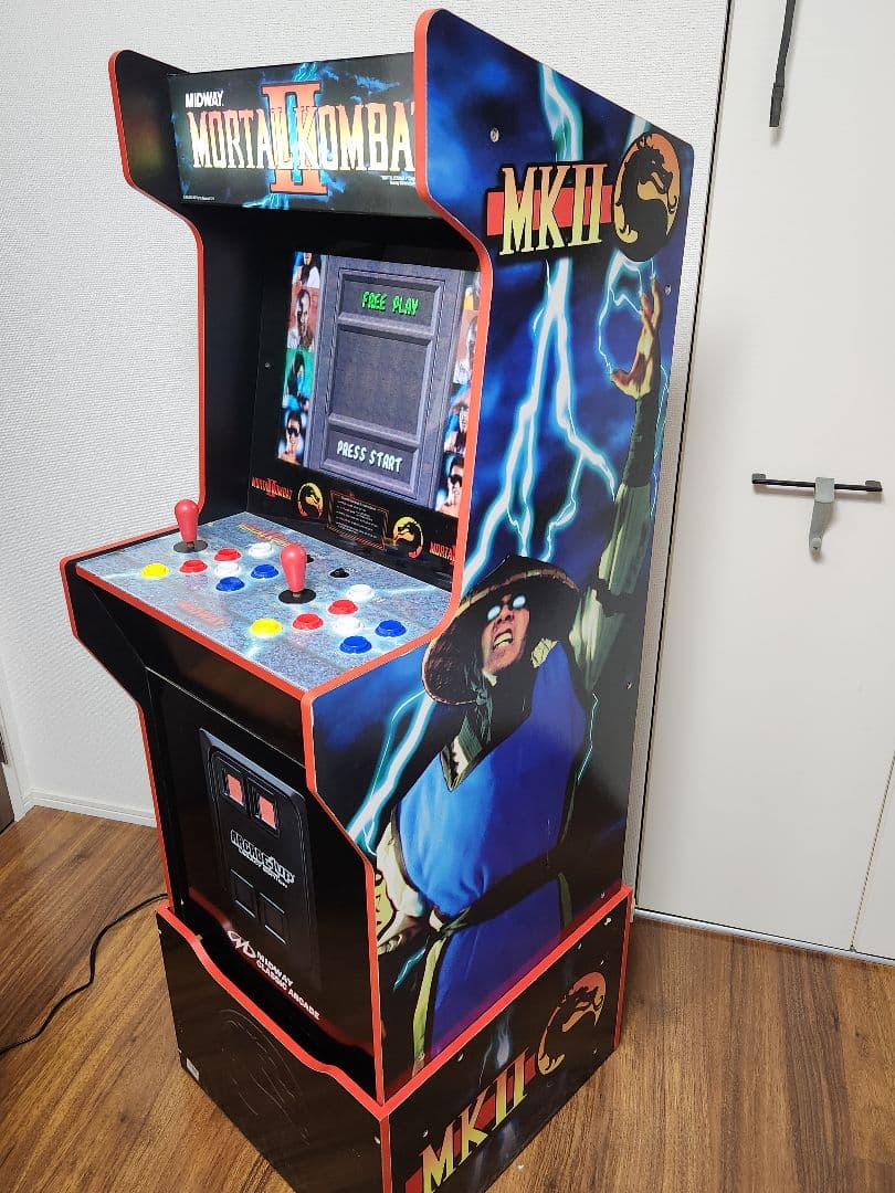 マ*リ様 アーケード1UP モータルコンバット2　本格大型ゲーム機　ゲーセン