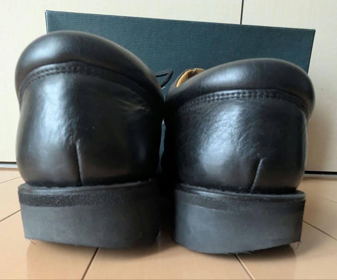 セール！美品✨️Parabootパラブーツ スペイン製 シボ革 ミカエル 箱あり