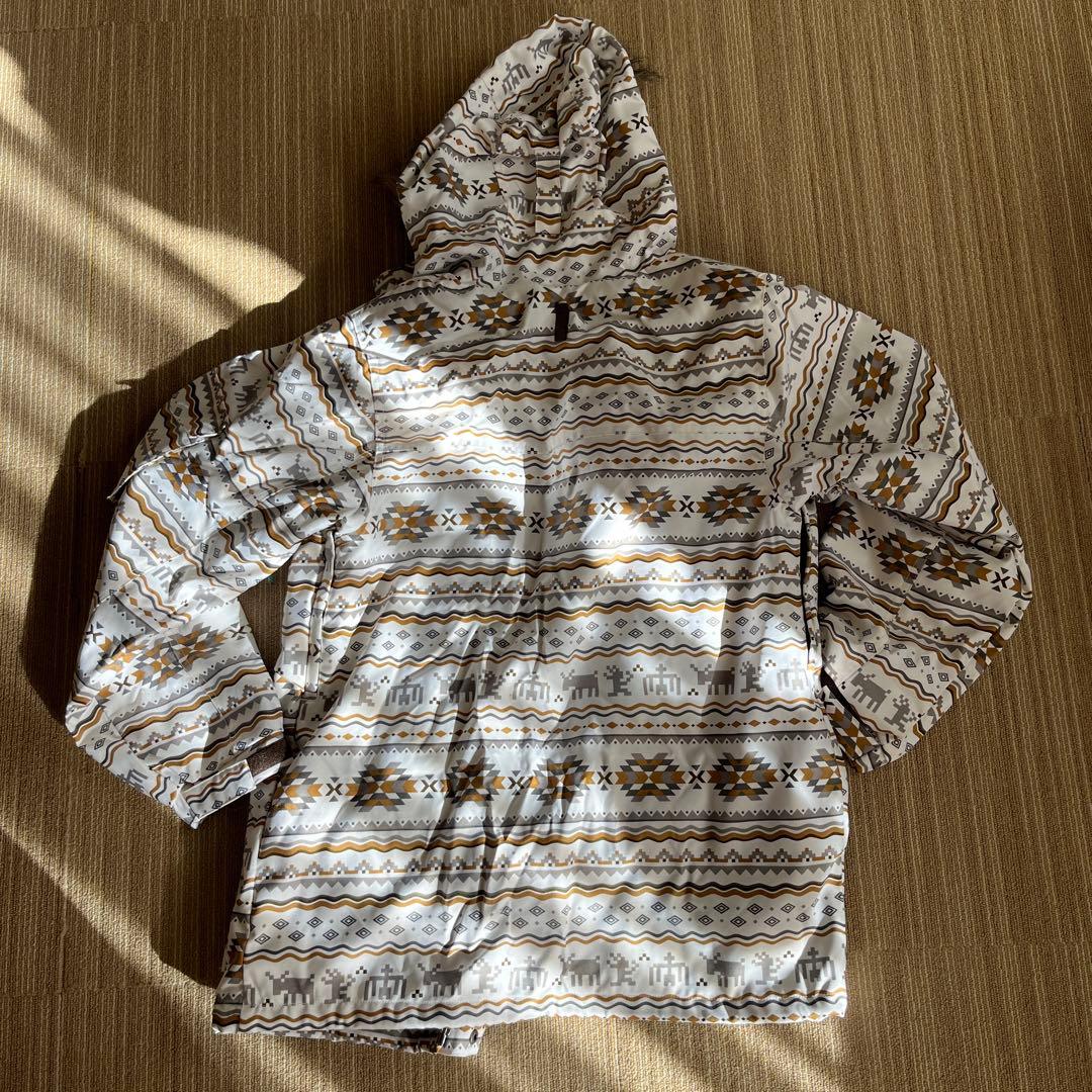 美品、iCEPARDAL 幾何学模様 フード付きジャケット サイズ11