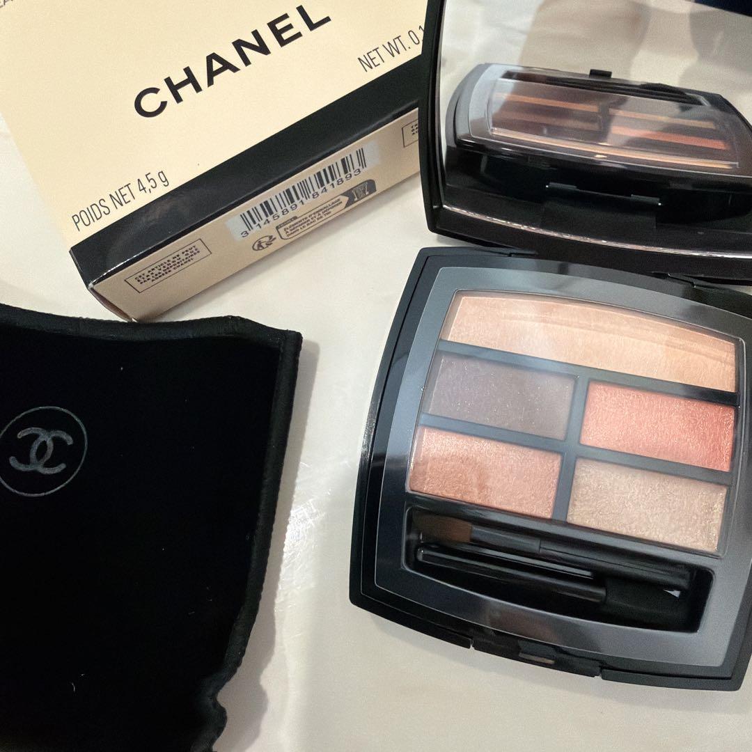 シャネル　レ ベージュ パレット ルガール　ウォーム　アイシャドウ 新品未使用
