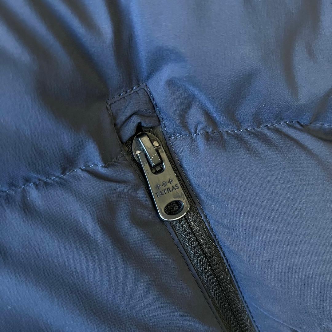 4970【訳アリ】タトラス　ダウンジャケット ボルボレ　S ネイビー 人気モデル