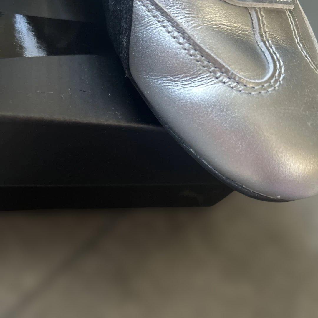 一度のみ使用　PUMA スピードキャット puma シルバー25センチ（箱無し）