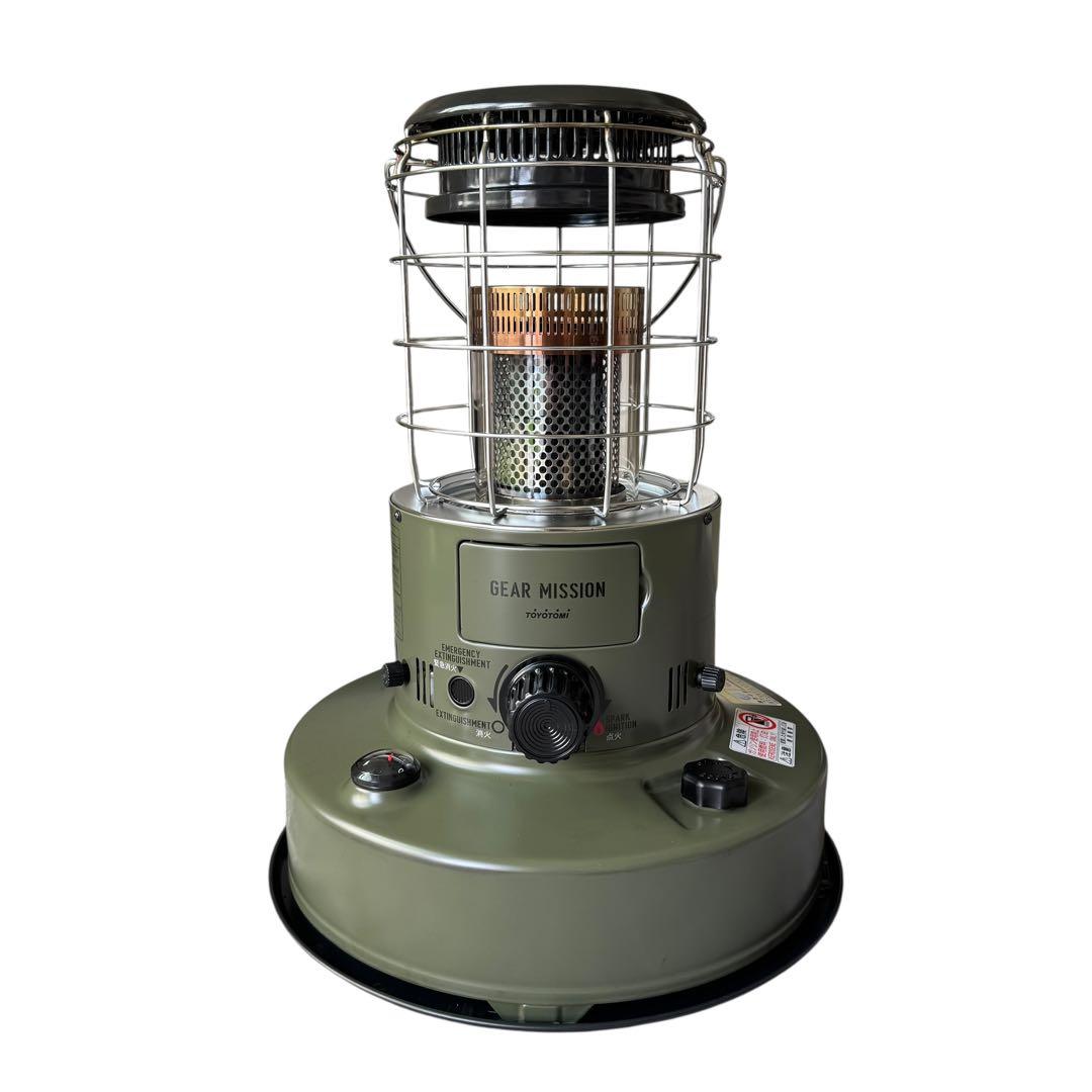 美品 トヨトミ GEAR MISSION RR-GER25 オリーブ 専用バッグ