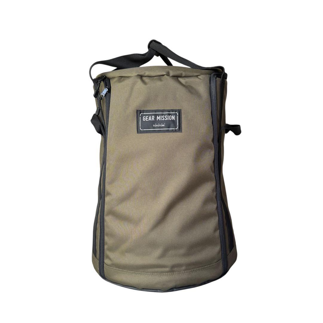 美品 トヨトミ GEAR MISSION RR-GER25 オリーブ 専用バッグ