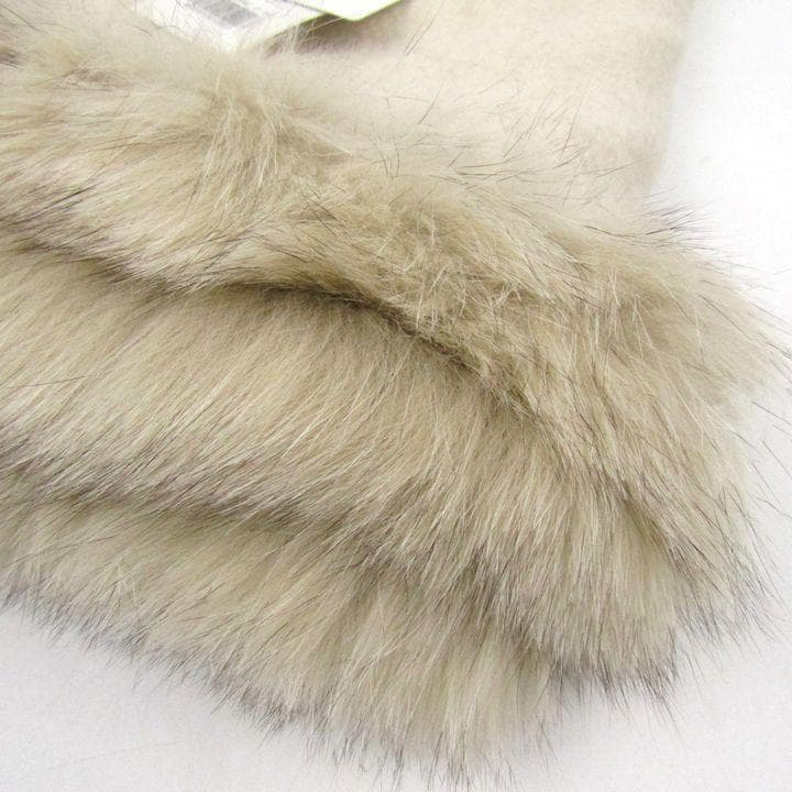 【未使用】ジバンシィ フォックスファー ショール ストール ケープ カシミヤ