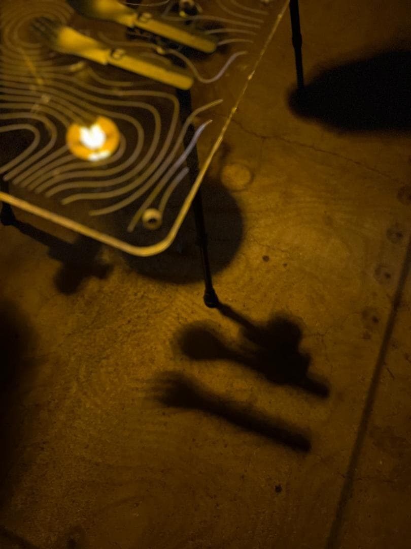 22000円→アウトレットSALE！アクリルキャンプテーブル80ｘ40ｃｍ