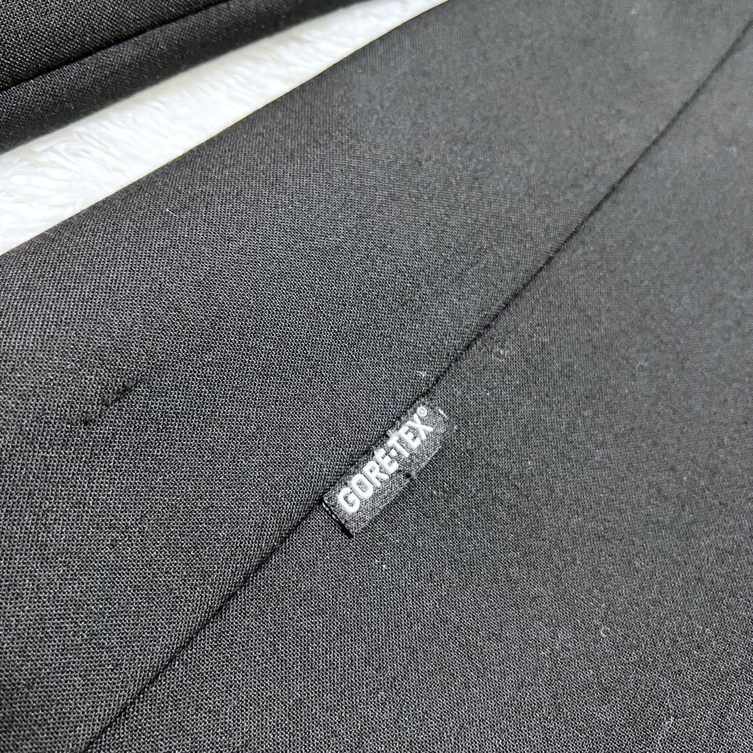 【GORE-TEX】HUGO BOSS ステンカラーコート 防水 黒 50 L