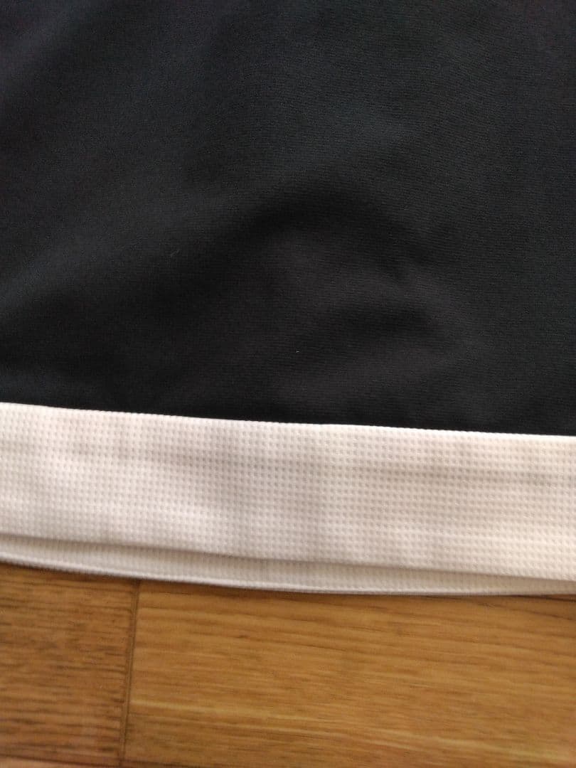 【新品】アルチビオ ネイビー×白 軽量裏地付きストレッチスカート サイズ36