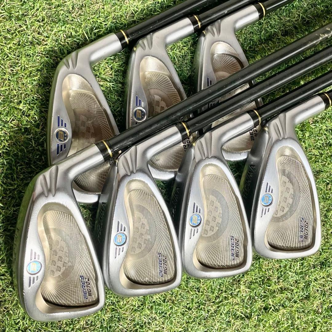 ホンマベレス HONMA MG702 2S アイアンセット 7本 メンズ R 右