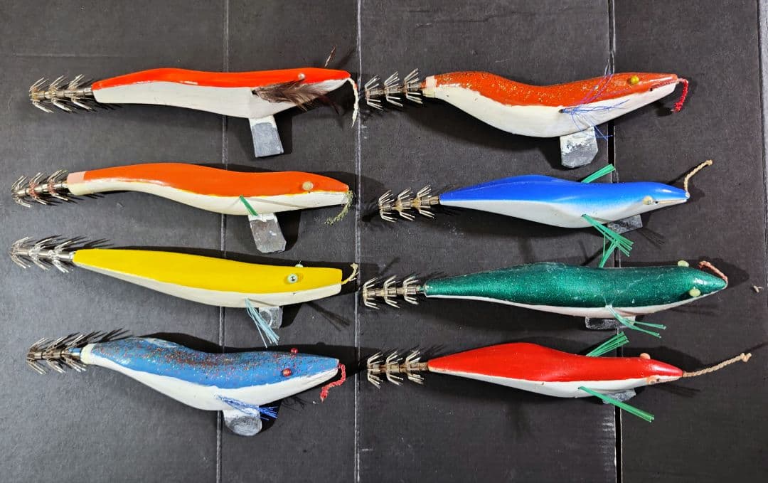 曳エギ　8本　　船曳　舟曳　曳型　五島型