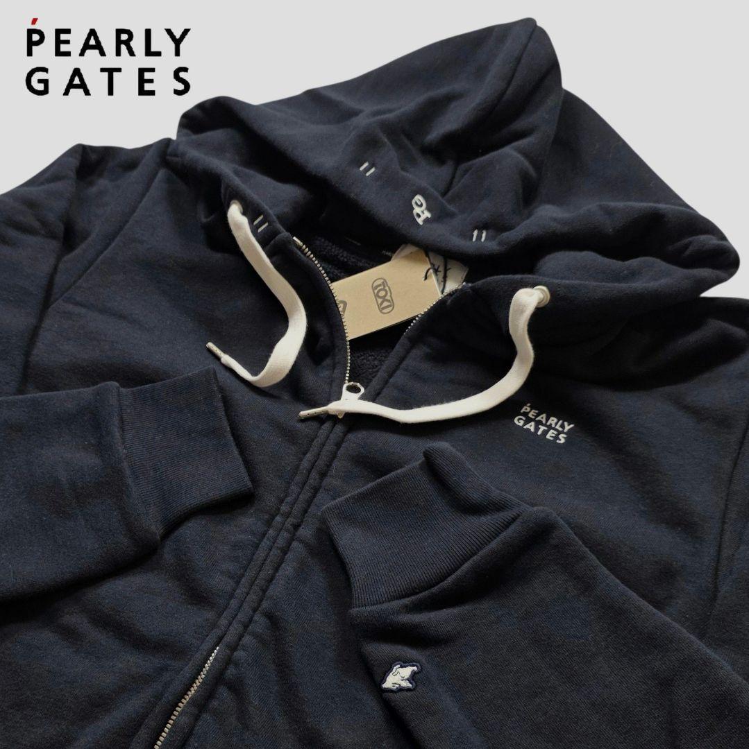 ☆新品正規品 パーリーゲイツ メンズフルジップフーディ4(M) 定価35200