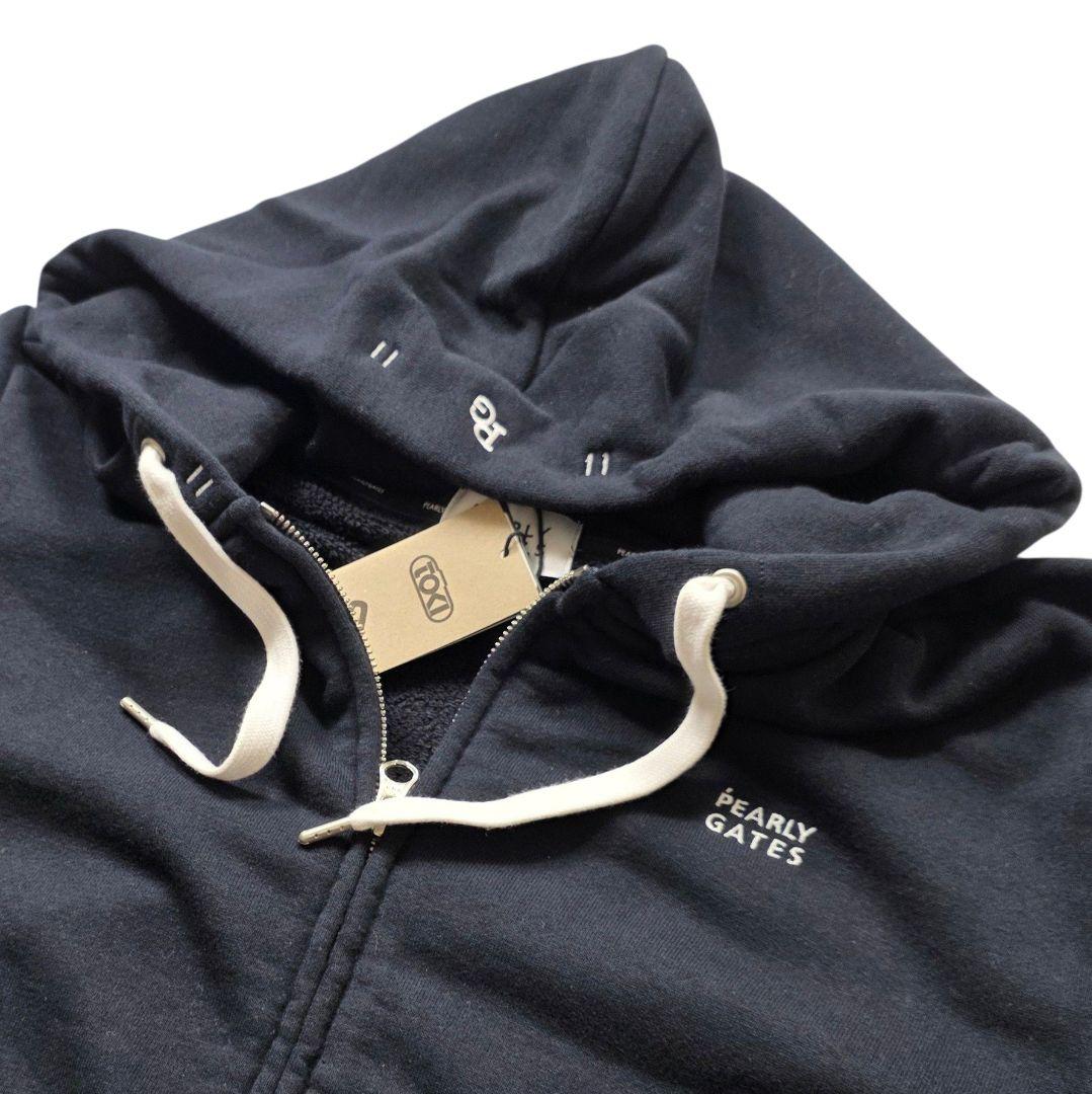 ☆新品正規品 パーリーゲイツ メンズフルジップフーディ4(M) 定価35200