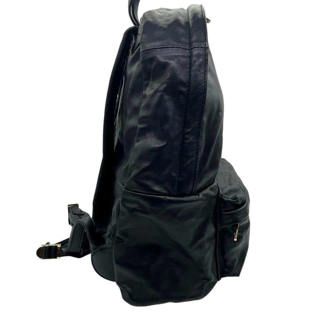 ✨極美品✨ ツモリチサト キャリー リュック オールレザー ブラック ゴールド