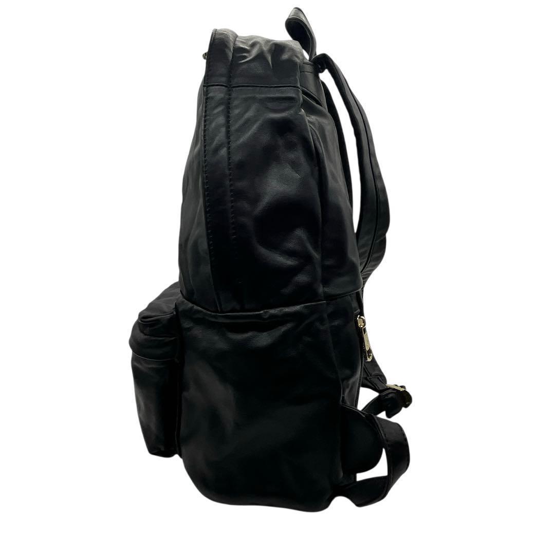 ✨極美品✨ ツモリチサト キャリー リュック オールレザー ブラック ゴールド