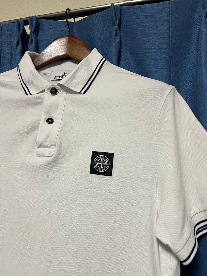Stone  ポロシャツ ホワイト