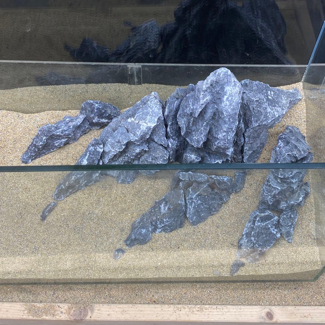 MSS-5461 青龍石レイアウトセット 酸処理済み龍王石 竜王石