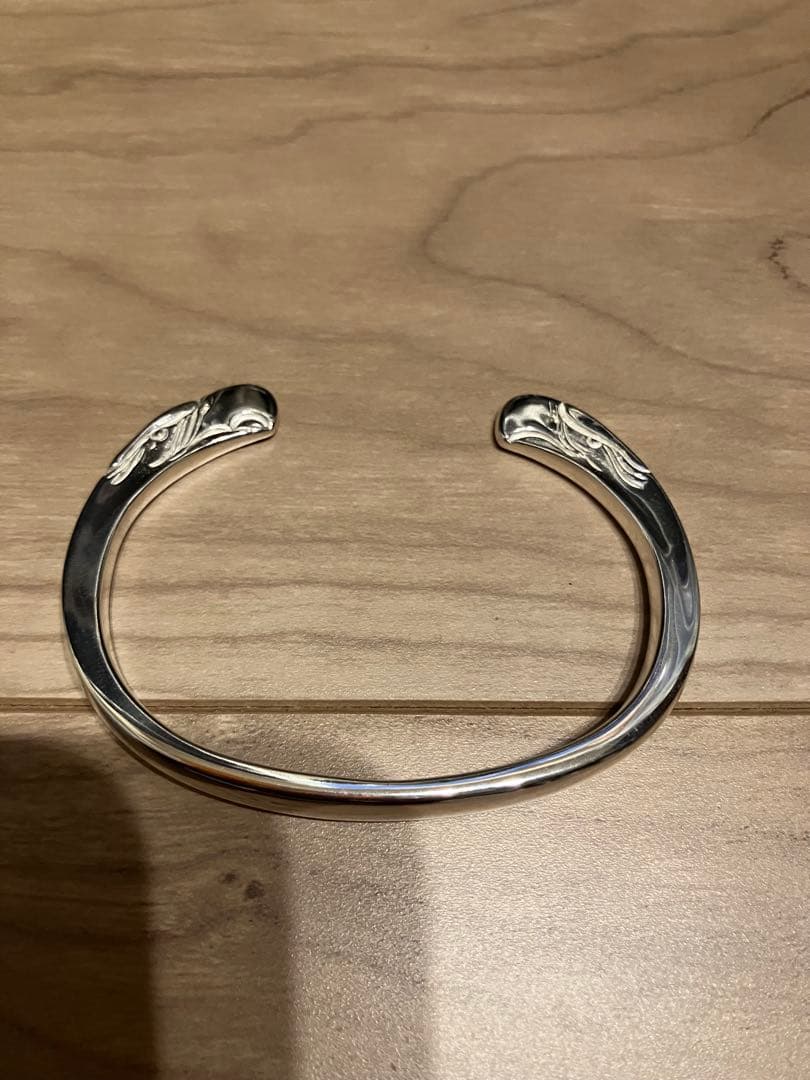 超希少 キムタク 私物 着 goros ゴローズ プレーン顔ブレスS さんタク