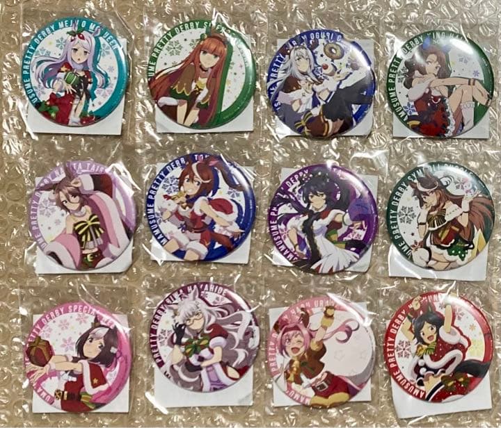 ウマ娘 ハピネスチャンスくじ缶バッジシンボリルドルフハピチャンくじ