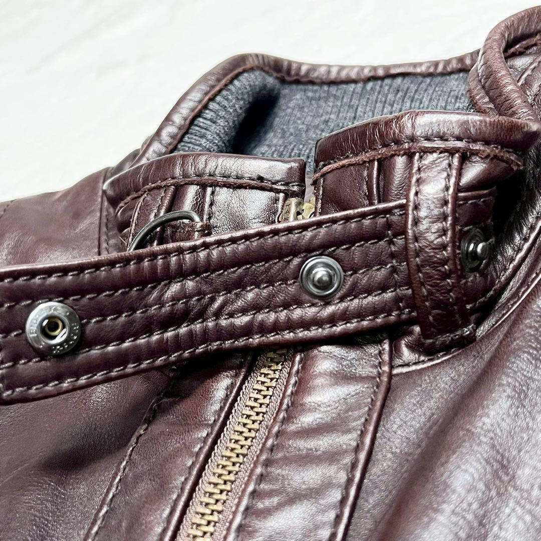 馬革 2way joseph homme レザージャケット ライダース ライナー