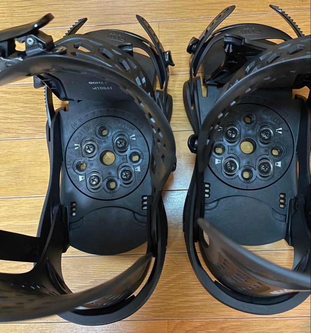 FLUX フラックス PR スノーボードビンディング ブラックＭサイズ