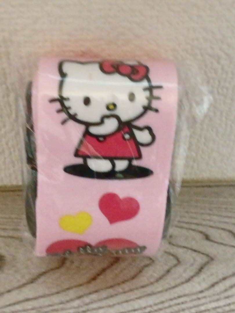 【タグ付】ハローキティチャーミーキティ　キャリアケース　カギ付　トランクベルト付