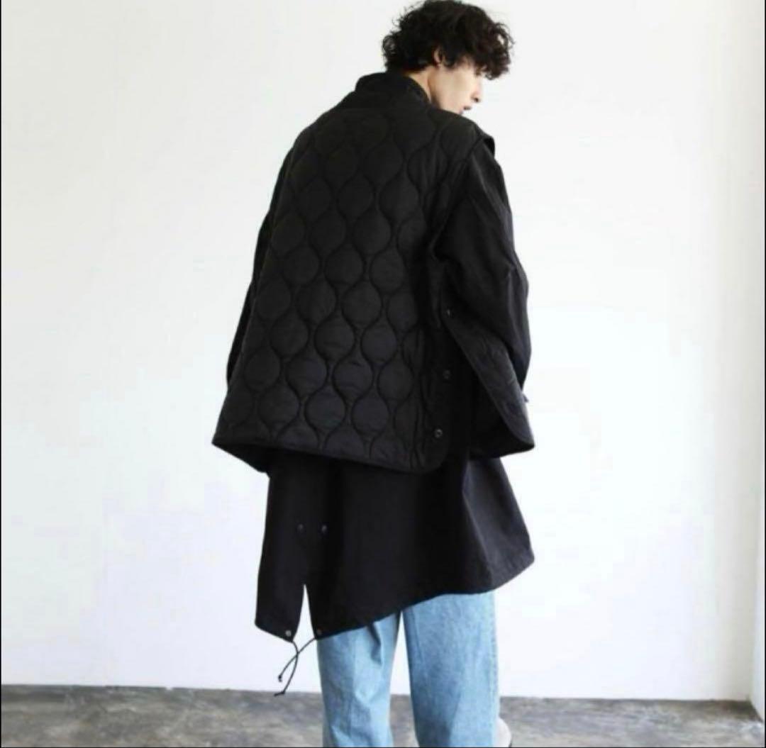 VICTIM M65 BIG COAT＆ QUILTED BIG VEST