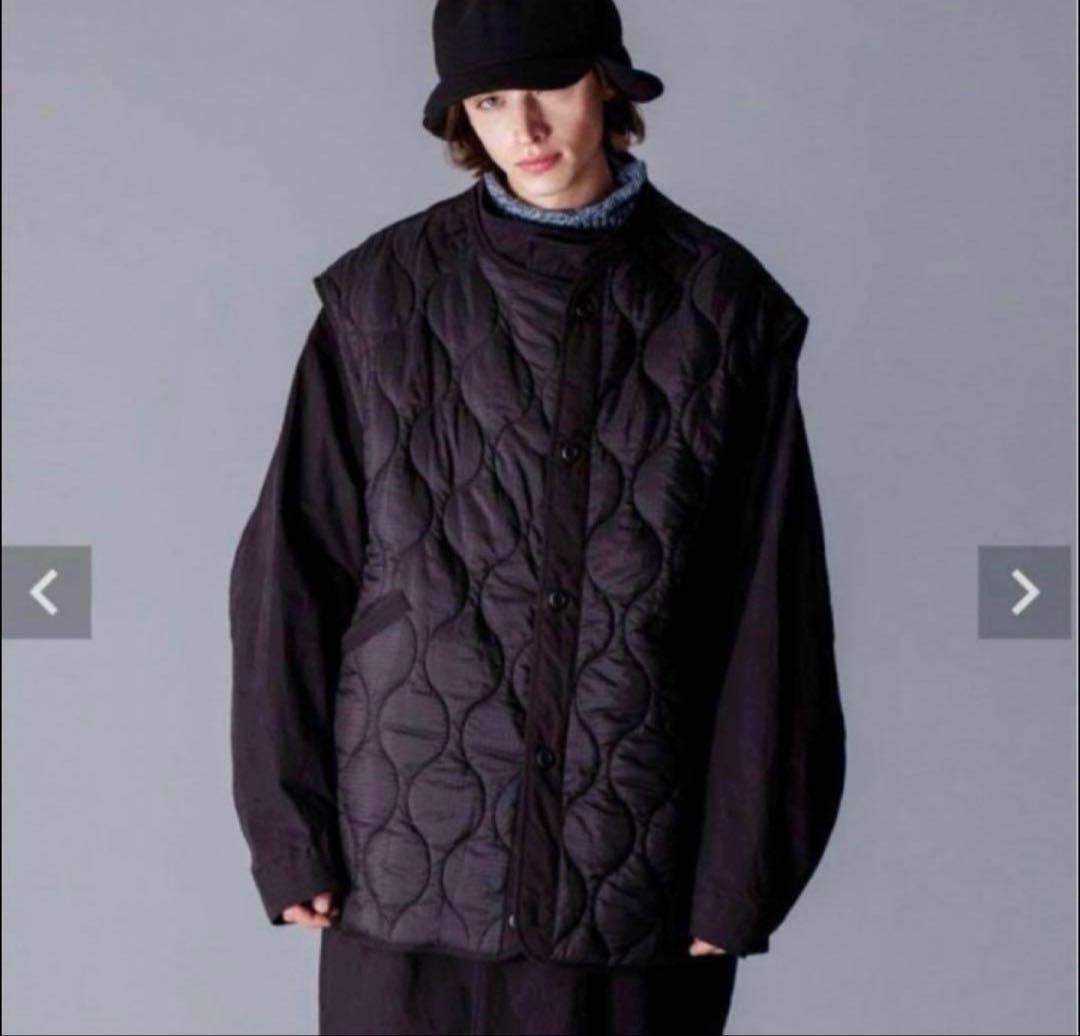 VICTIM M65 BIG COAT＆ QUILTED BIG VEST