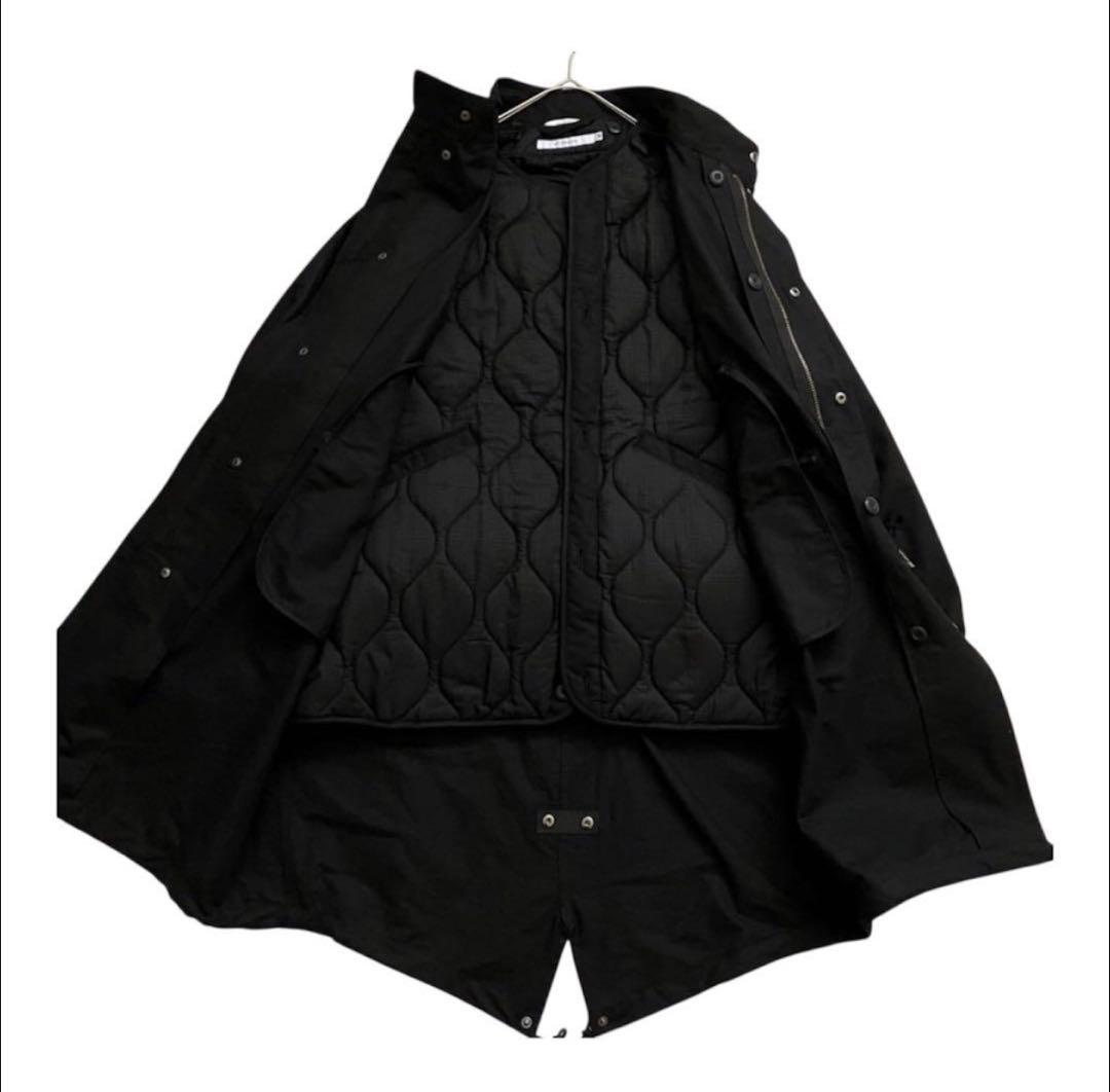 VICTIM M65 BIG COAT＆ QUILTED BIG VEST
