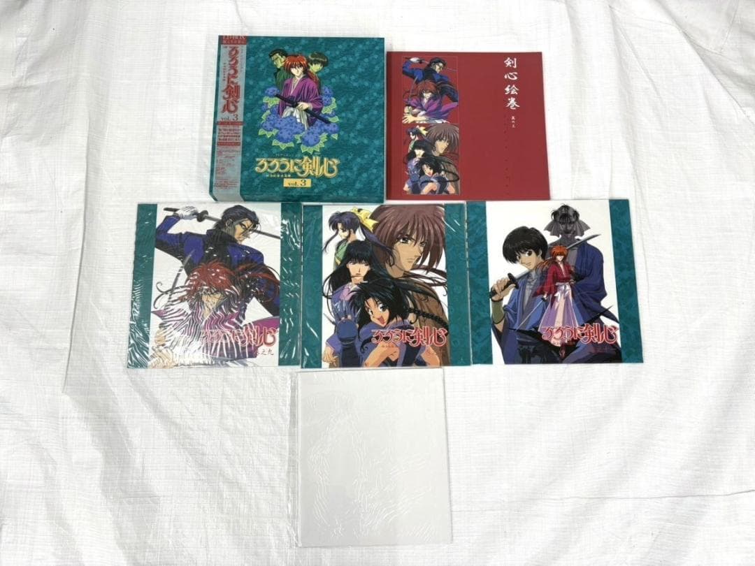 LD　るろうに剣心 LD-BOX 全7点セット 　限定生産　レーザーディスク
