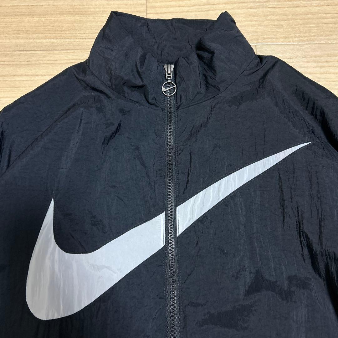 新品 ナイキ レディース ウインドブレーカー 上下 セットアップ ブラック