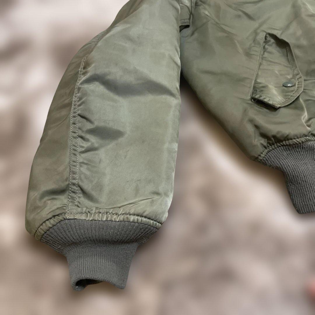 た*た様 旧タグ・USA製/アルファインダストリーズ　MA-1　フライトジャケッ