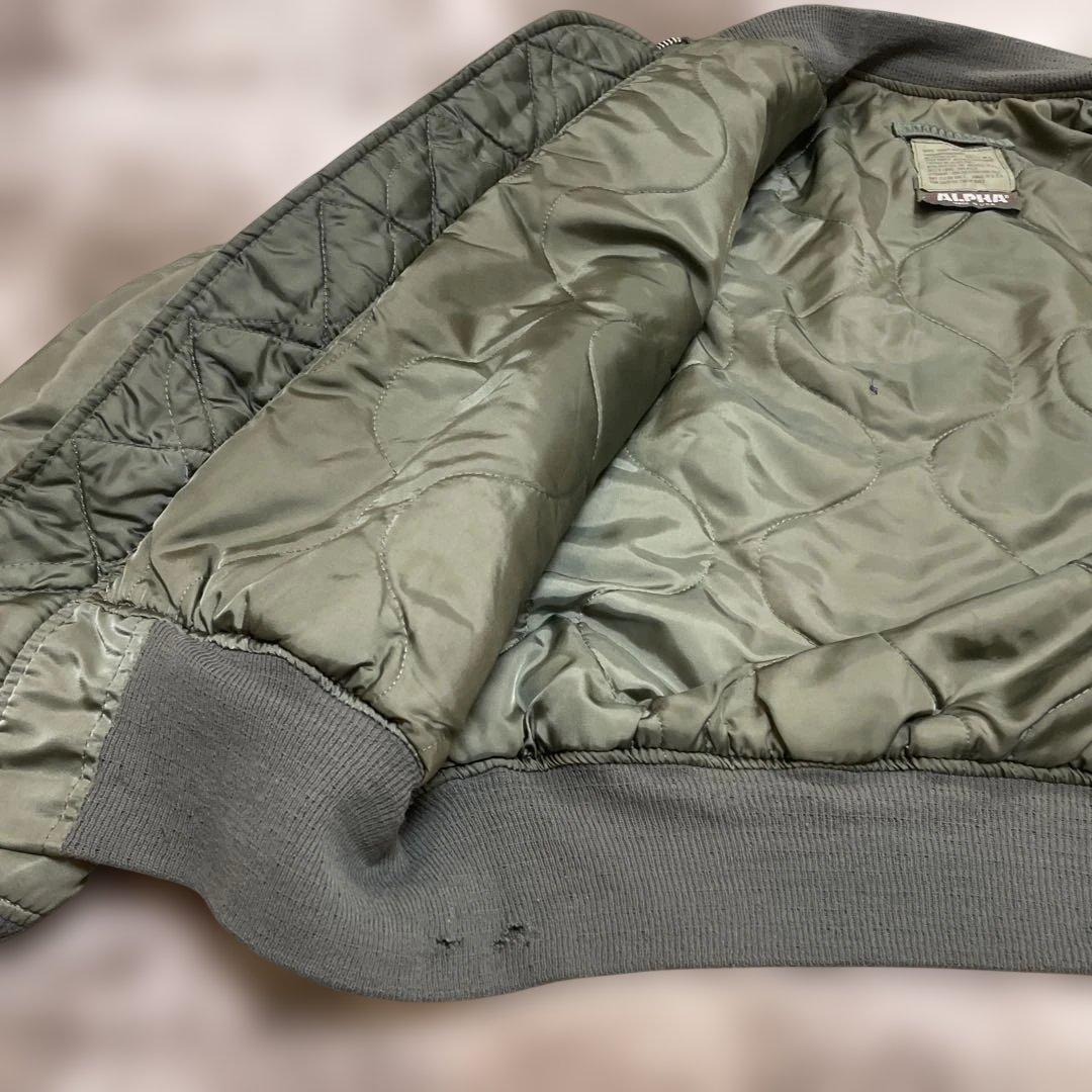 た*た様 旧タグ・USA製/アルファインダストリーズ　MA-1　フライトジャケッ