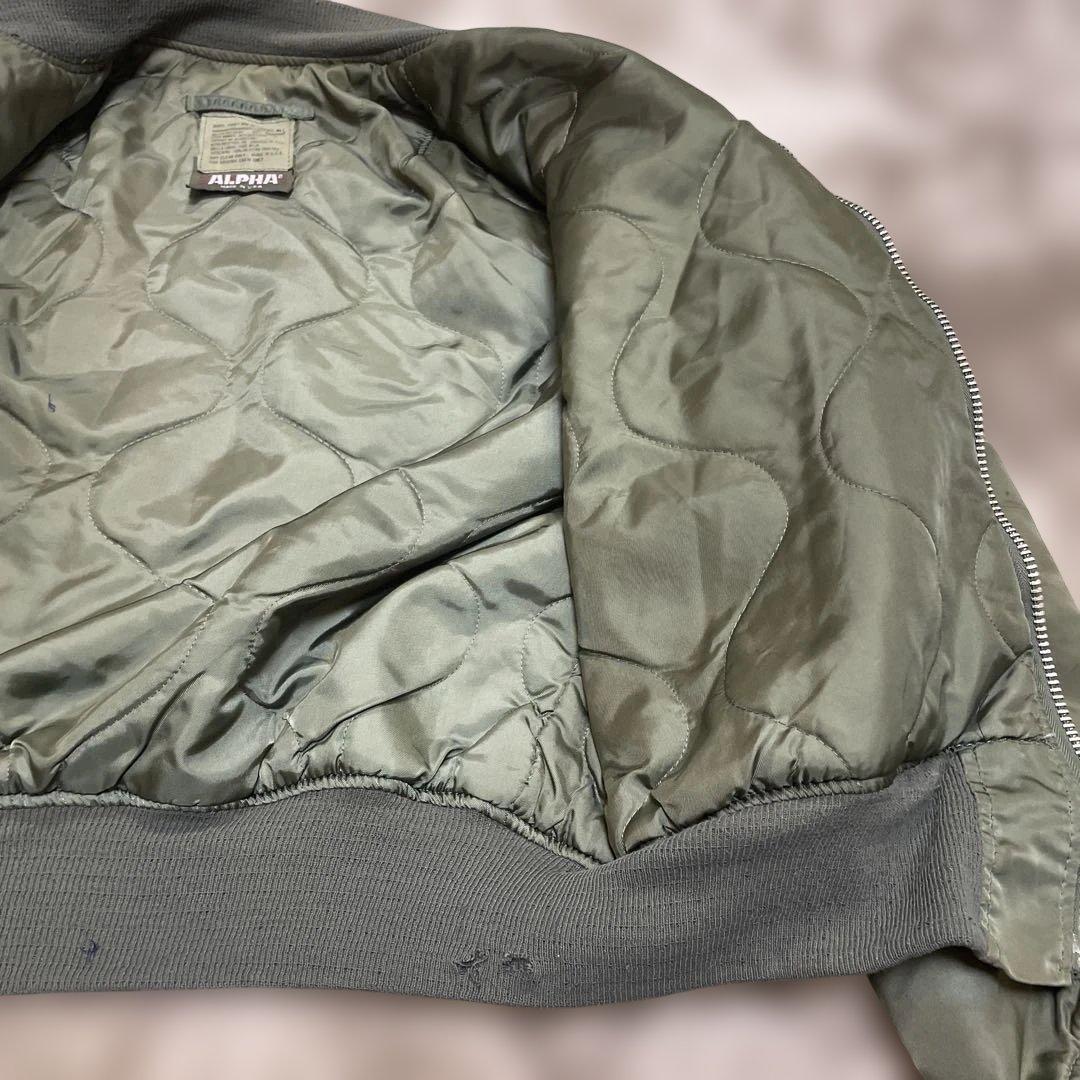 た*た様 旧タグ・USA製/アルファインダストリーズ　MA-1　フライトジャケッ