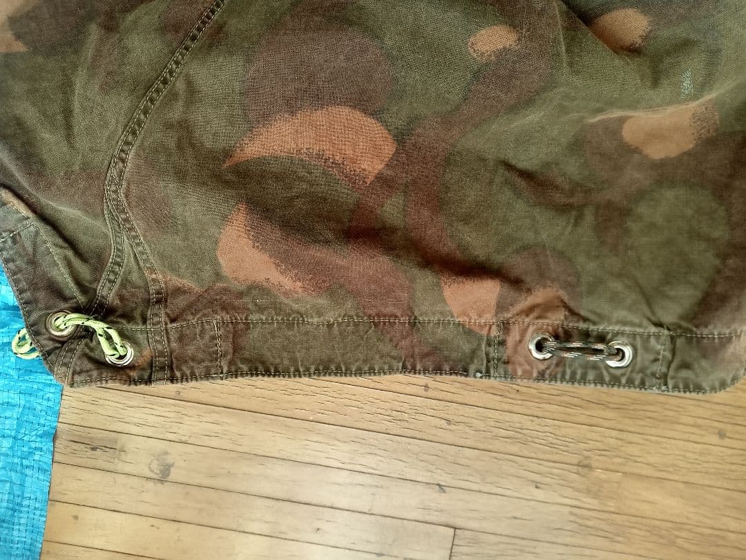 ハンガリー軍幕　ポンチョテント　ペグポール付き