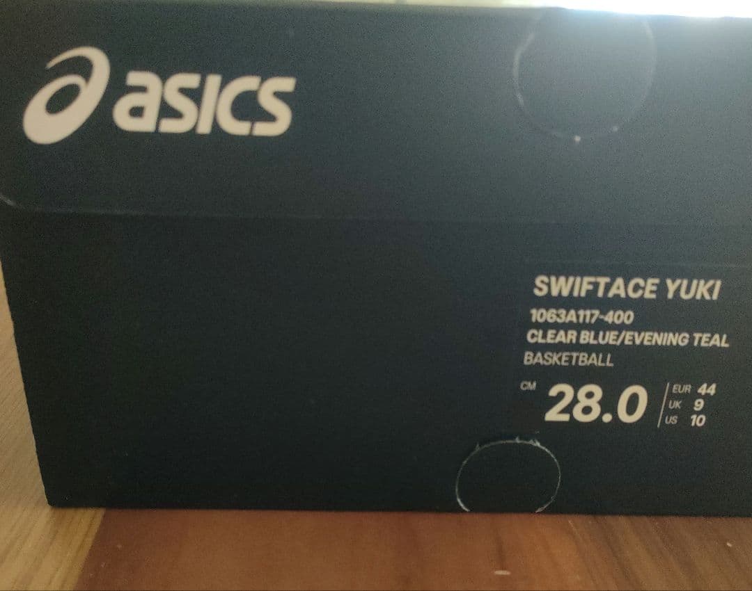 ASICS SWIFTACE YUKI クリアブルー 28.0cm