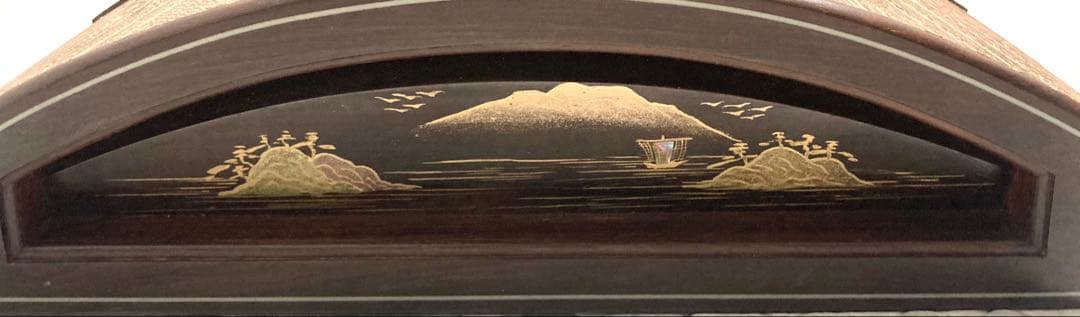 【最高級 送料込み】お琴 13弦 綾杉彫り 蒔絵 くり甲 和楽器 上角巻