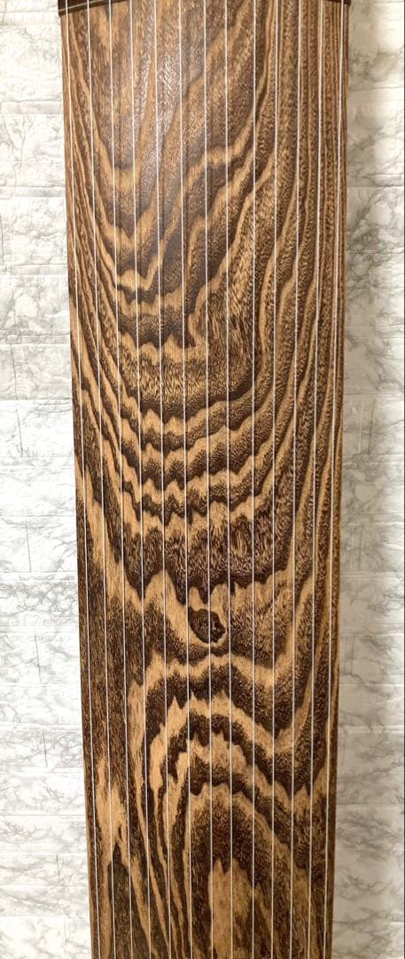 【最高級 送料込み】お琴 13弦 綾杉彫り 蒔絵 くり甲 和楽器 上角巻