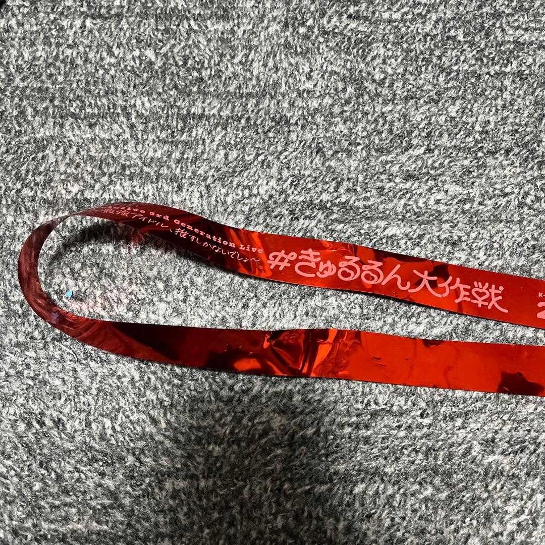 ホロライブ 3期生ライブ きゅるるん大作戦 銀テープ - メルカリ