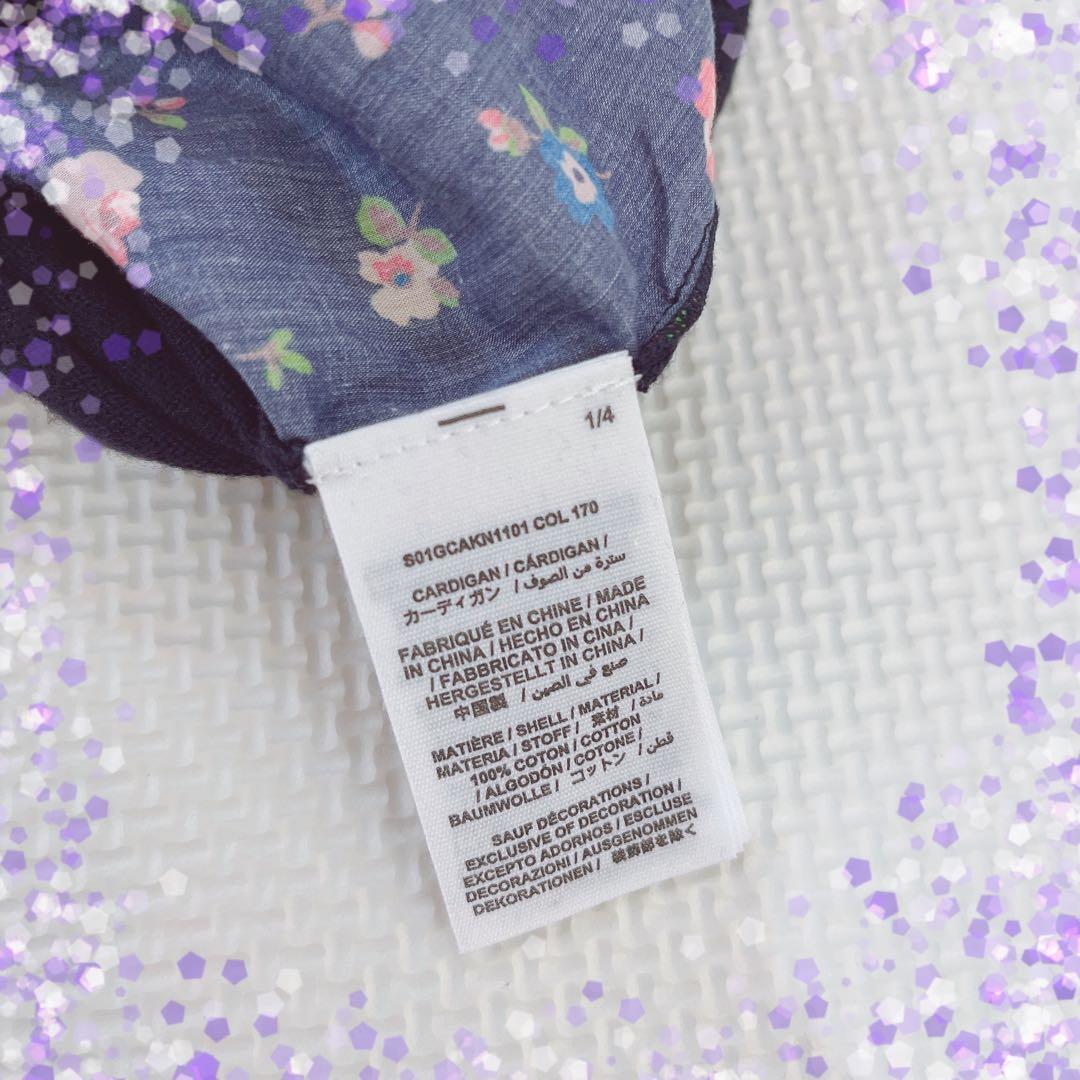 アナスイミニ❤️ドレス❤️ワンピ❤️ボンポワン ❤️花柄❤️ネイビー❤️花❤️ミキハウス❤️